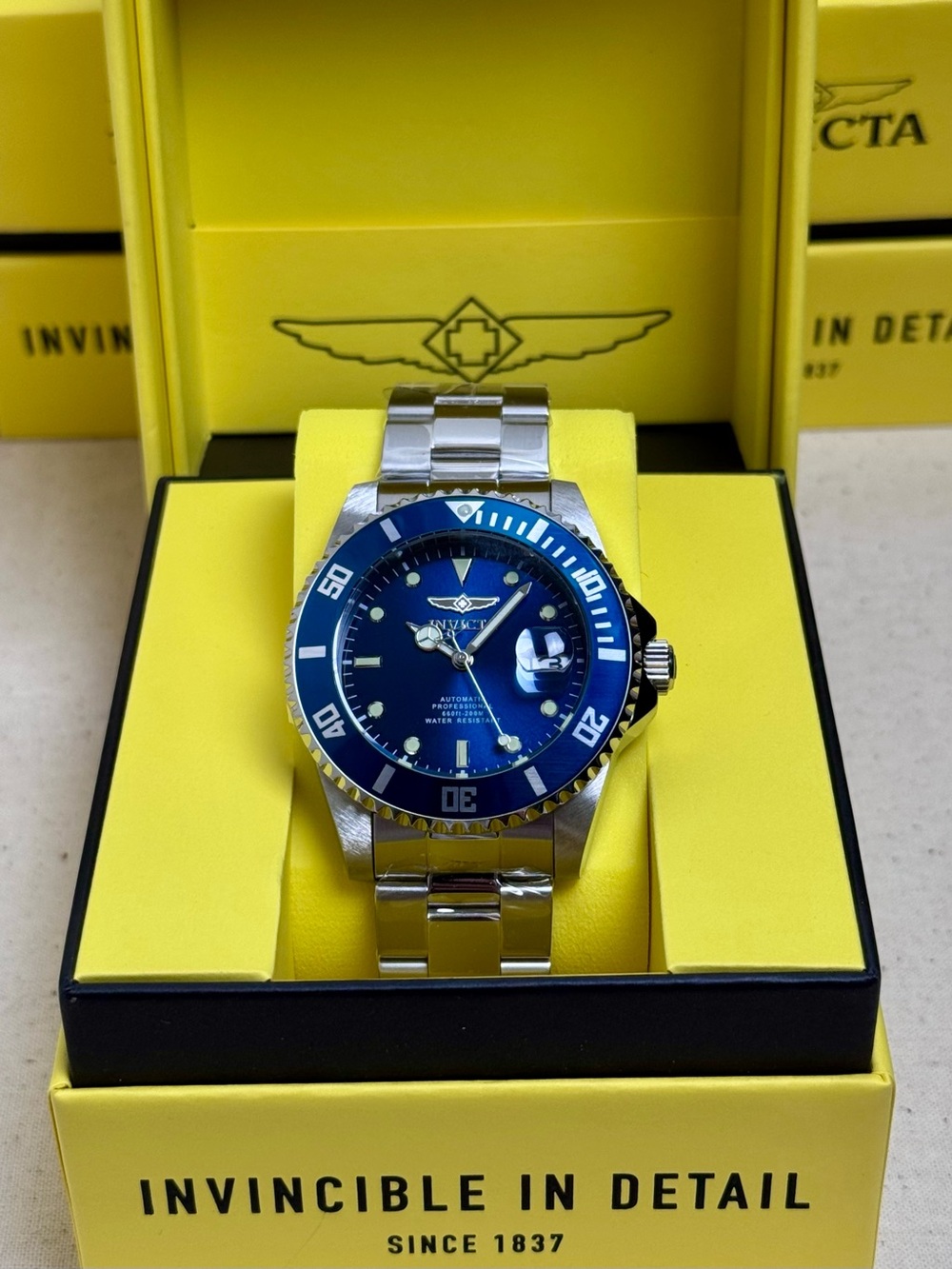 Invicta Pro Diver Harbornova Automatic Blue Dial 44mm Watch (36972)